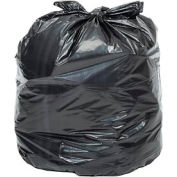 Global Industrial Light Duty Black Trash Bags - 20-30 Gal, 0.39 Mil, 500 Bags/Case