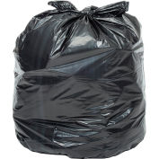 Global Industrial Medium Duty Black Trash Bags - 40-45 Gal, 0.7 Mil, 250 Bags/Case