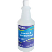 Global Industrial Calcium and Lime Remover - Case of Six Quart Bottles