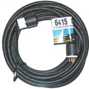 CEP 6415, 50′ 10/4, SOW, Rubber Extension Cord, 30A, 125/250V, NEMA L14-30P to L14-30R