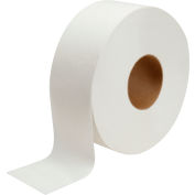 Global Industrial Jumbo Roll Bathroom Tissue - 1000'/Roll, 12 Rolls/Case