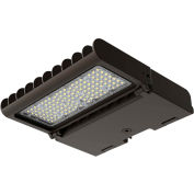 Commercial LED CLF4-100P5YYBR LED Flood, 100W, 13500 Lum, 5000K, Mount Separate, Brz, DLC 4.4 Prem