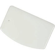 Vollrath® 1345RS-05-12, Rigid Pan Scraper, 3-5/8" x 5-5/8", White, Polyethylene - Pkg Qty 12