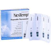 NexTemp 62776 Disposable Thermometer 100/Box