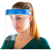 Splash Protection Face Shield, Anti-Fog, Anti-Static, 1/Each