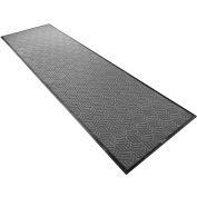 Global Industrial Scraper/Wiper Entrance Mat, 3/8" Thick, 3'Wx10'L, Gray