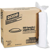 Plastic Lids For Dixie Sage Collection Hot Drink Cups, 8 Oz., 1,000/Carton