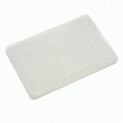 Global Industrial Lid COV91000 for Plastic Dividable Grid Container, 10-7/8"L x 8-1/4"W, Clear - Pkg Qty 10