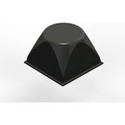 3M™ Bumpon Protective Product SJ5514 - Square - 0.812" W x 0.520" L - Black - Pkg of 1000