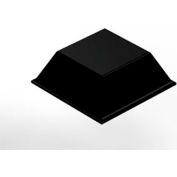 3M™ Bumpon Protective Product SJ5523 - Square - 0.812" W x 0.300" L - Black - Pkg of 1000