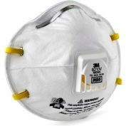 3M™ 8210V N95 Disposable Particulate Respirator, 10/Box