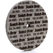 3M™ Scotch-Brite™ EXL Unitized Wheel 6" x 1/2" x 1/2" Aluminum Oxide 2A MED