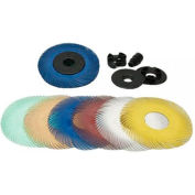3M™ Scotch-Brite™ Radial Bristle Brush, 6" x 1/2" x 1" Ceramic 50 Grit