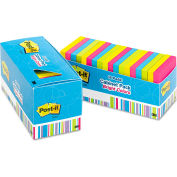 Post-it&#174; Notes Cabinet Pk 65418BRCP, 3&quot; x 3&quot;, Bright, 100 Sheets, 18/Pack