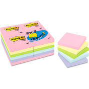 Post-it® Notes Pastel Notes Value Pk 65424APVAD, 3" x 3", Pastel, 100 Sheets, 24/Pack