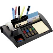 3M® Desk Organizer Kit Including Post-It Notes, Post-It Flags & Scotch Tape Black