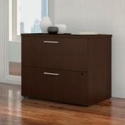 Desks Steel Office Collections Bush Furniture 30 W File Cabinet Mocha Cherry 400 Series B2235620 Globalindustrial Com