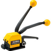 Global Industrial Sealless Strapping Tool, 3-5/16"L x 5-1/16"W x 1-1/4"H, Yellow & Black