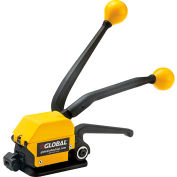 Global Industrial™ Sealless Strapping Tool For 1/2", 5/8" & 3/4"W Steel Strapping, Yellow/Black