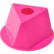Global Industrial™ Inventory Control Cone, Hot Pink