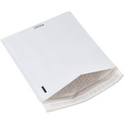 Global Industrial™ Bubble Lined Poly Mailers, #2, 8-1/2"W x 12"L, White, 100/Pack