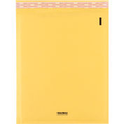 Global Industrial Self Seal Bubble Mailers, 13-1/4"L x 9-7/16"W, Gold, 100/Pack