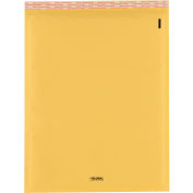 Global Industrial Self Seal Bubble Mailers, 17-3/4"L x 12-7/16"W, Gold, 50/Pack