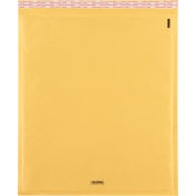 Global Industrial Self Seal Bubble Mailers, #7, 14-1/2"W x 20"L, Gold, 50/Pack
