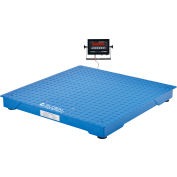 Global Industrial&#153; NTEP Pallet Scale With LED Indicator, 3'x3', 2,500 lb x 0.5 lb