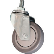 Global Industrial™ Replacement Pair Of 4" Polyurethane Swivel Casters For 412559