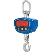 Crane Scale Digital Industrial Heavy Duty Hanging Scale, Blue Case Weight Scale Hook Lift Farms, Fish, Deer, Size: Large