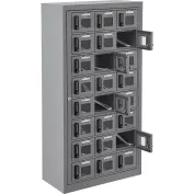 Global Industrial™ 6-Tier 24 Door Locker, 32-1/8