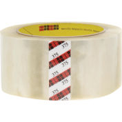 3M 375 Carton Sealing Tape 2" x 55 Yds. 3.1 Mil Clear - Pkg Qty 36