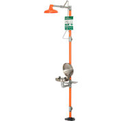 Guardian Equipment Safety Station with Eye Wash Stainless Steel Bowl and Cover, G1902BC