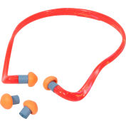 Howard Leight™ Quiet Banded Earplugs, Semi-Aural, QB3HYG, NRR 23, 10 Pairs/Box