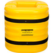 Eagle Column Protector, 10" Column Opening, 24" High, Yellow