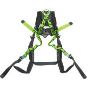 Miller AirCore™ Harness, Quick-Connect Buckle, Green, AC-QC/UGN