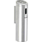 Smokers' Outpost&#174; Wall Mounted Ashtray with Swivel Lock, Silver