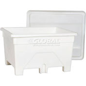 Bonar Plastics FDA Versa Tote VT1200-A001 - 41x49x29 1000 lb Capacity Natural