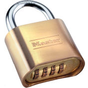 Master Lock® No. 175D Set-Your-Own Brass Combination Padlock - 2"W