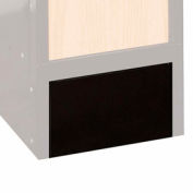 Hallowell KCFB15ME Wood/Metal Hybrid Locker Closed Front Base 15x6 Black
