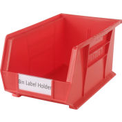 Aigner Tri-Dex TR-1754 Slide-In Label Holder 1-3/4&quot; x 4&quot; for Stacking Bins, Price per Pack of 25