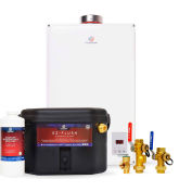 Eccotemp 45HI Indoor 6.8 GPM Liquid Propane Tankless Water Heater Service Kit Bundle - 45HI-LPS