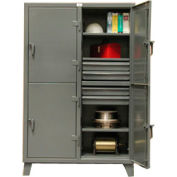 Strong Hold® Standard Locker 86-24-2TPL-16DB - Double Tier With 16 Drawers