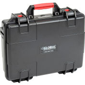 Global Industrial Waterproof Hard Case w/Pinch Tear Foam 16-11/32"L x 13-3/16"W x 4-3/4"H, BLK
