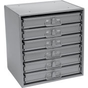 Steel Compartment Box Rack 15-1/4 x 11-3/4 x 16-3/8 with 6 of Adjustable Divider Boxes