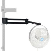 Global Industrial™ Pivot Arm For 12" Diameter Fan, 23"L, Black
