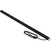 Global Industrial™ 12-Outlet 48" Power Strip, 9' Cord 14/3 Lighted Switch, 15A, 1875W, cETL