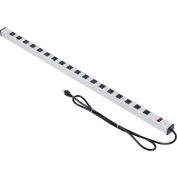 Global Industrial™ Power Strip, 18 Outlets, 15A, 48"L, 6' Cord