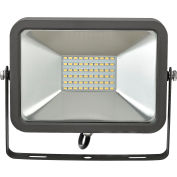 Global Industrial™ LED Flood Light, 30W, 2700 Lumens, 5000K, w/Mounting Bracket